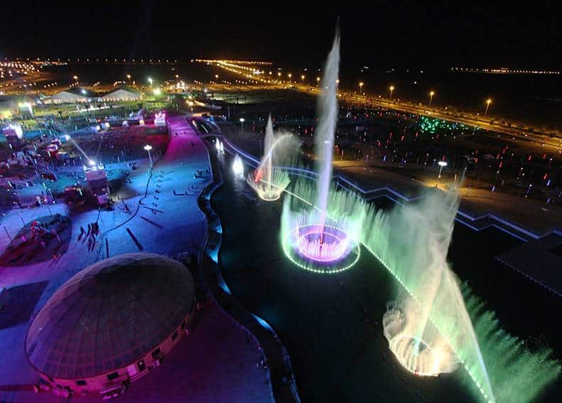 King Abdullah Park Al Olaya district in Riyadh