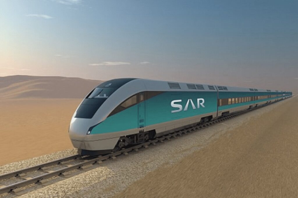 Desert Dream Train in Saudi Arabia