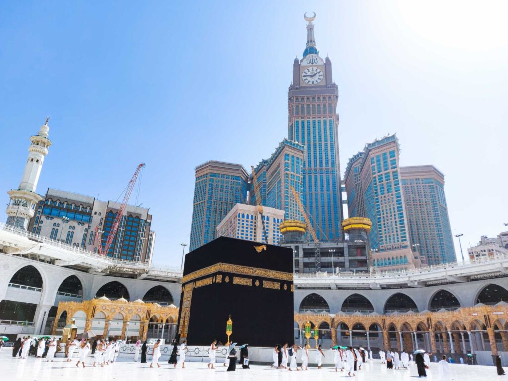 Map of Masjid Al Haram in Makkah